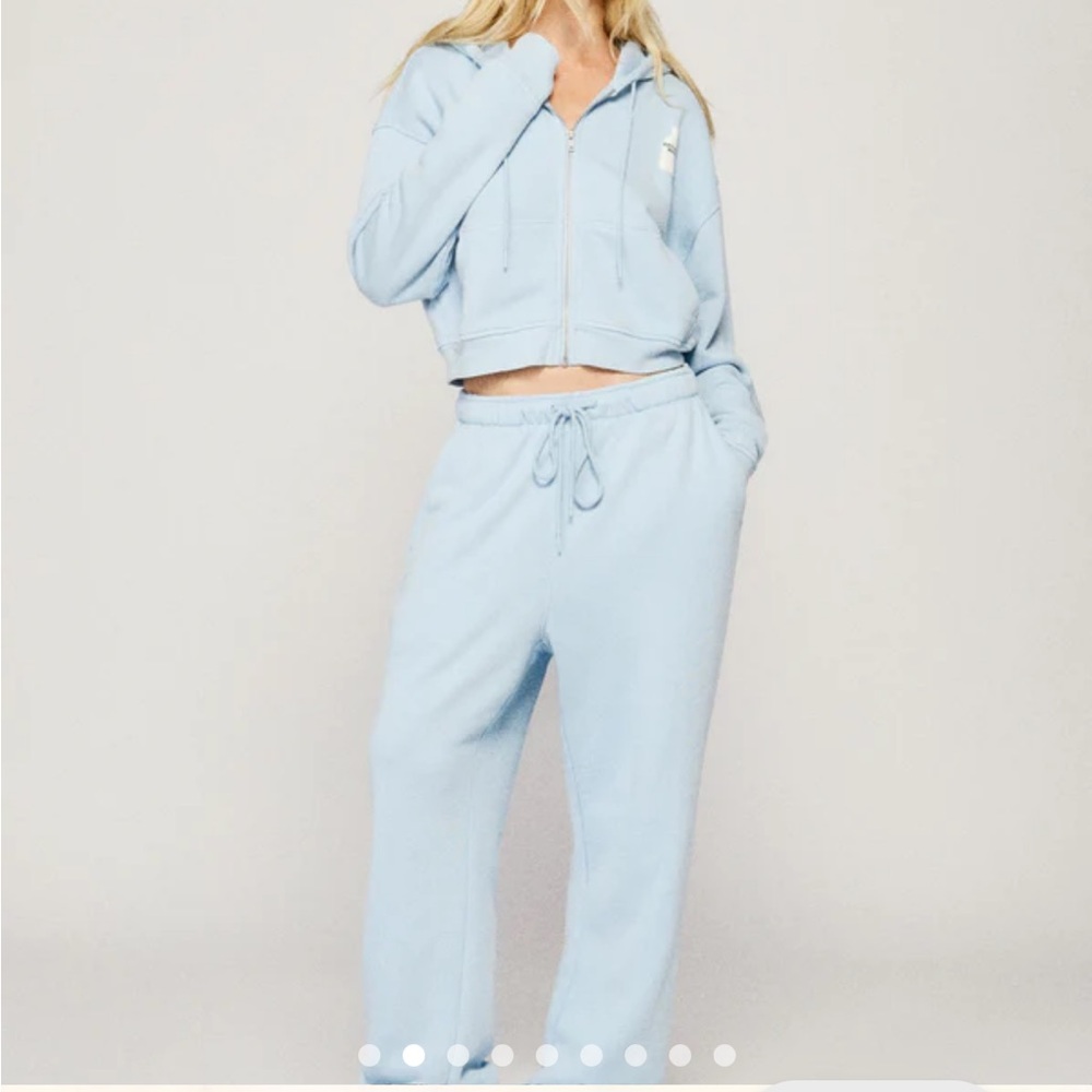 Dairy Boy Blue Milk Bottle Sweat Set